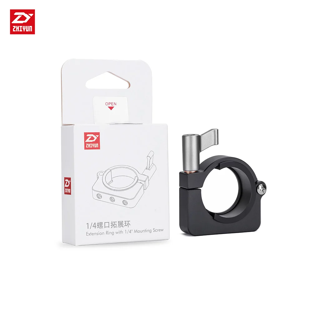 Anel de Extensão com Três Furos de Parafuso para Zhiyun Oficial Polegada Guindaste Mais v2 Guindaste-m Suave 3 Cardan Handheld 1 – 4