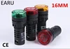 Indicateur de Signal lumineux, 1 pièce, AD16-16M, 12V, 24V, 110V, 220V, 380V, 16mm, LED rouge, Buzzer actif, rouge, vert, jaune, noir ► Photo 1/6