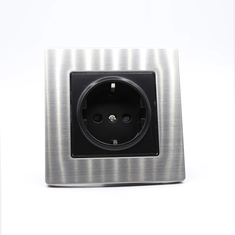 Один HiFi аудио ЕС AC Power Duple сосуды настенная розетка медная розетка|wall outlet|ac poweroutlet