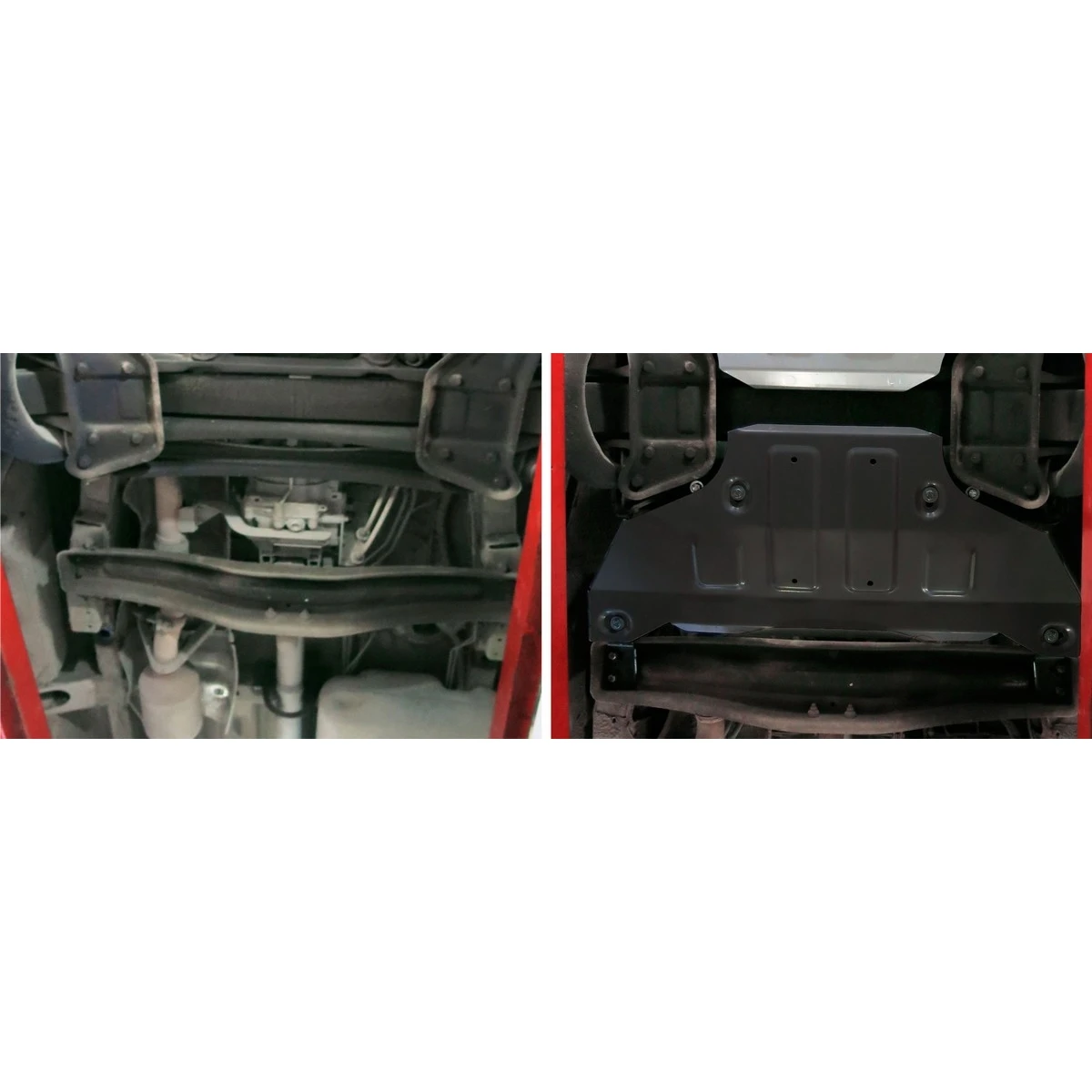Защита КПП Rival 111.3922.1 (для Mercedes Sprinter Classic (V - 2.1d) RWD 2013-н.в., защита спроектирована с учетом особенностей автомобиля, что делает установку удобной, крепеж в комплекте, сталь 2 мм)