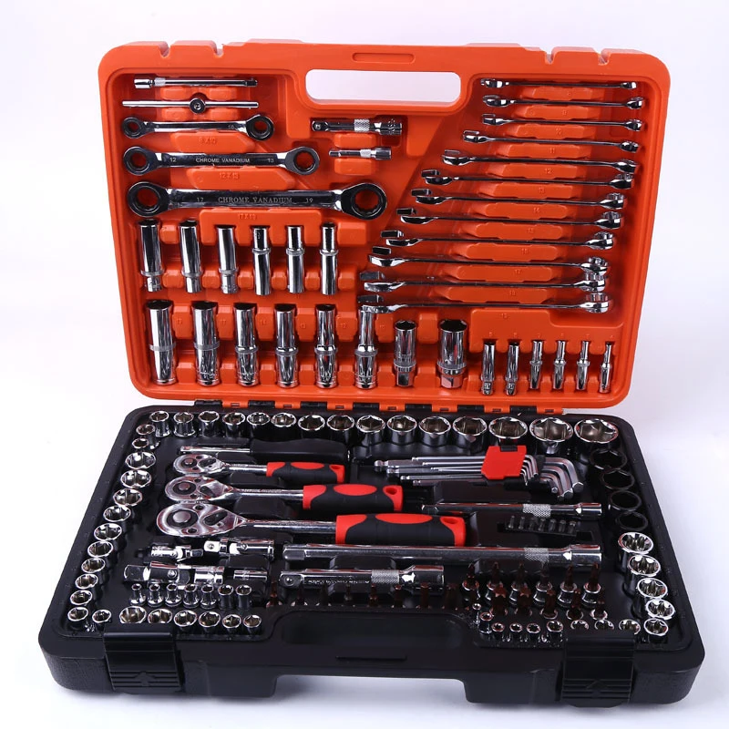 

150pcs Drive Socket Set CRV Steel Complete Mechanic Tools Set for Auto Repair