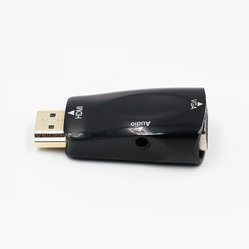 HDMI-compatible to VGA Converter Adapter With Audio Cable for PC Laptop Tablet Support 1080P HDTV | Электроника