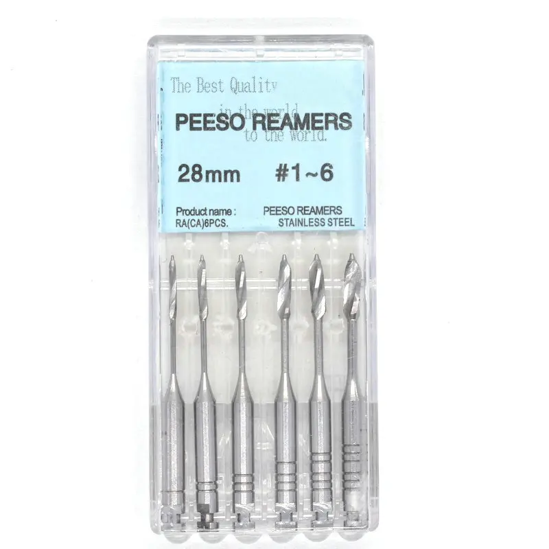 Стоматологические Peeso Endodontic Reamers буры peeso reamers Endo файлы largo стоматологические материалы