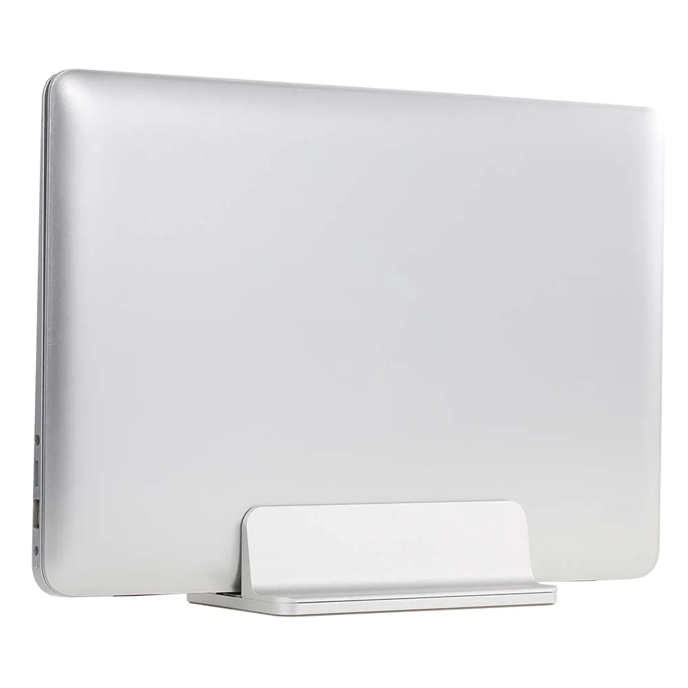 

Adjustable Vertical Laptop Stand Aluminum Alloy Holder Bracket Cooler Cooling Pad for MacBook Pro/Air/iPad/Phone/Notebook/Tablet
