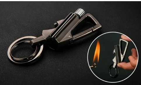 

LXZ Original HONEST Million Matches Kerosene Lighter Keychain Creative Outdoor Beer use