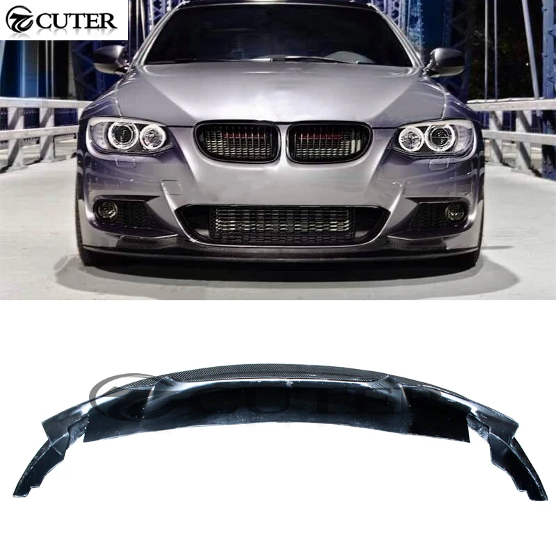 

E92 MT Carbon Fiber Front Lip Bumper Splitter Diffuser Car Styling for BMW 3 Series E92 MT Arkym Style 2005-2012