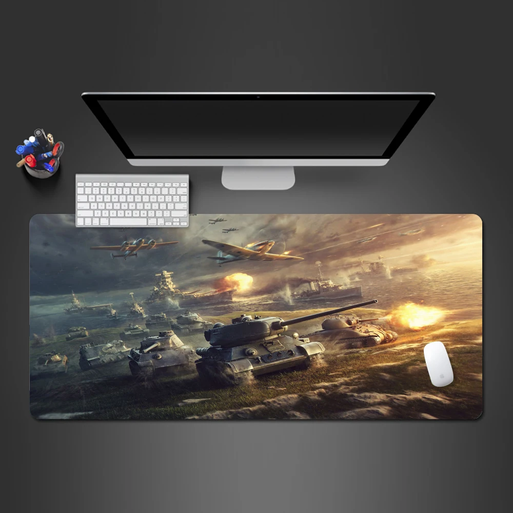 

Unique Style World Of Tanks Mouse Pad Best Selling Large Pad To Mouse Computer Gaming Mousepad Wot Natural Rubber Mats