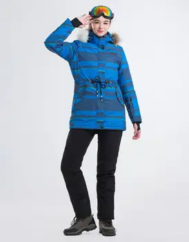 

2019 LANLAKA Women Ski Suit Mid-length Skiing Snowboard Jacket Pant Windproof Waterproof Outdoor Sport Wear Female Clothing Pant