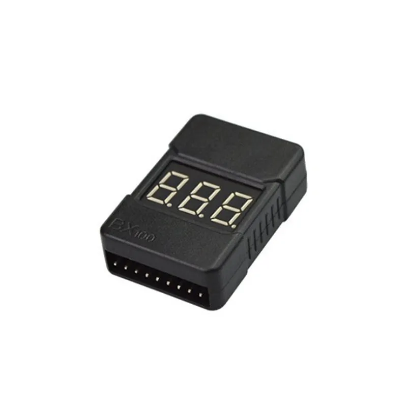 BX100 1 8S Lipo тестер напряжения батареи/сигнал тревоги низкого напряжения/напряжение