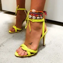Women High Heels Sandals Lace Up Shoes Gladiator Peep Toe Thin High Heels Open Toe Shoe Women Party Shoes 2019 NEW Women High Heels Sandals Lace Up Shoes Gladiator Peep Toe Thin High Heels Open Toe Shoe Women Party Shoes 2019 NEW