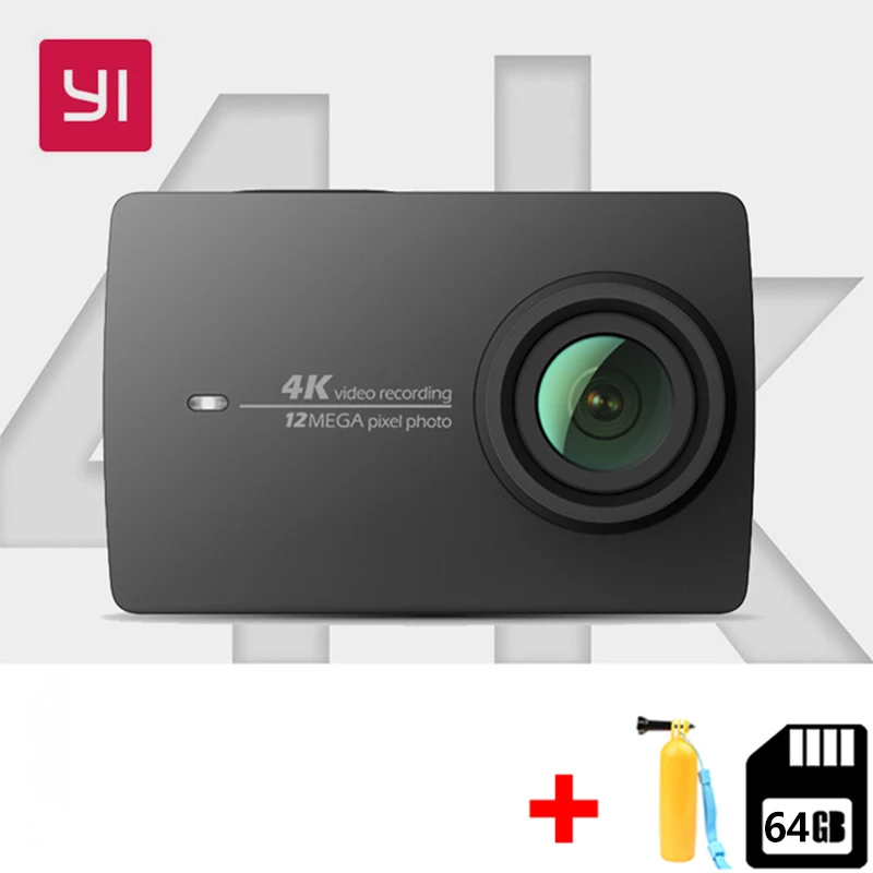 

YI 4K Action Camera Ambarella A9SE Sports Mini Camera 4K/30 CMOS 2.19" ARM 12MP 155 Degree EIS LDC Action Camera