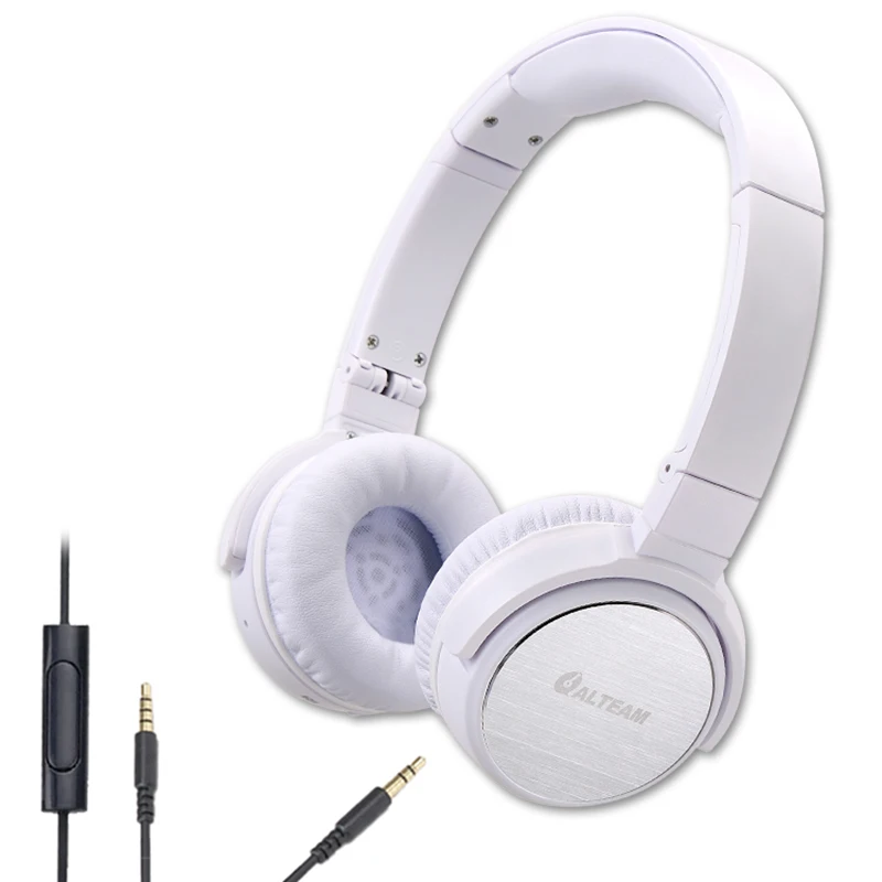 

New Arrival Fashion Foldable Stereo Music 3.5mm ANC Active Noise Cancelling Headphone Headset with Microphone For Mobile Phone