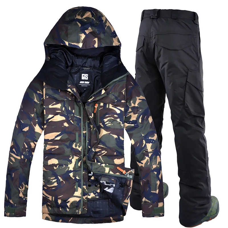 GSOU الثلوج الرجال سترة تزلج بانت على الجليد دعوى التزلج الملابس بنطلون يندبروف ماء في الهواء الطلق الرياضة ارتداء الذكور دعوى مجموعة الدافئة GSOU الثلوج الرجال سترة تزلج بانت على الجليد دعوى التزلج الملابس بنطلون يندبروف ماء في الهواء الطلق الرياضة ارتداء الذكور دعوى مجموعة الدافئة