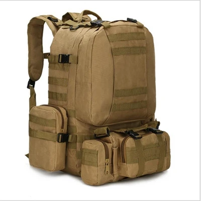 Открытый 50Л Военные Рюкзаки Тактический Рюкзак Assault Pack Боевой Рюкзак Походы Мешок - Цвет: 8