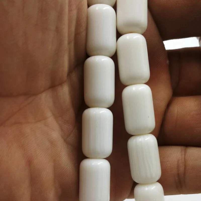 Najtaniej Człowieka Tasbih wysokiej imitacja żywica kolor kości słoniowej różaniec prezent dla ojca dobrej jakości Misbaha białe bransoletki