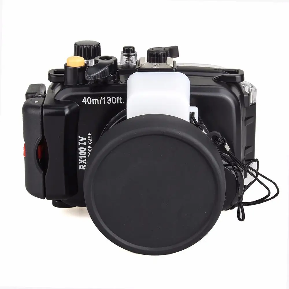 Meikon 40 м/130ft Водонепроницаемый Камера Корпус футляр для sony RX100 IV/RX100 M4 Водонепроницаемый Сумки Чехол для sony RX100 IV/RX100 M4