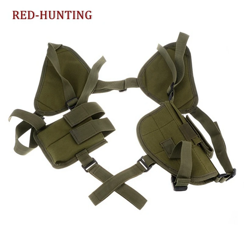 

Hunting Tactical Shoulder Holster awith Double Magazine Pouch for Glock 26 27 and 28