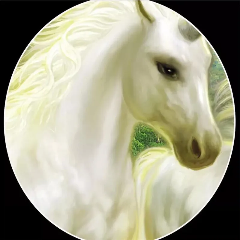 Custom white horse welcoming pine living room TV background wall manufacturers wholesale wallpaper murals custom photo wall Custom white horse welcoming pine living room TV background wall manufacturers wholesale wallpaper murals custom photo wall