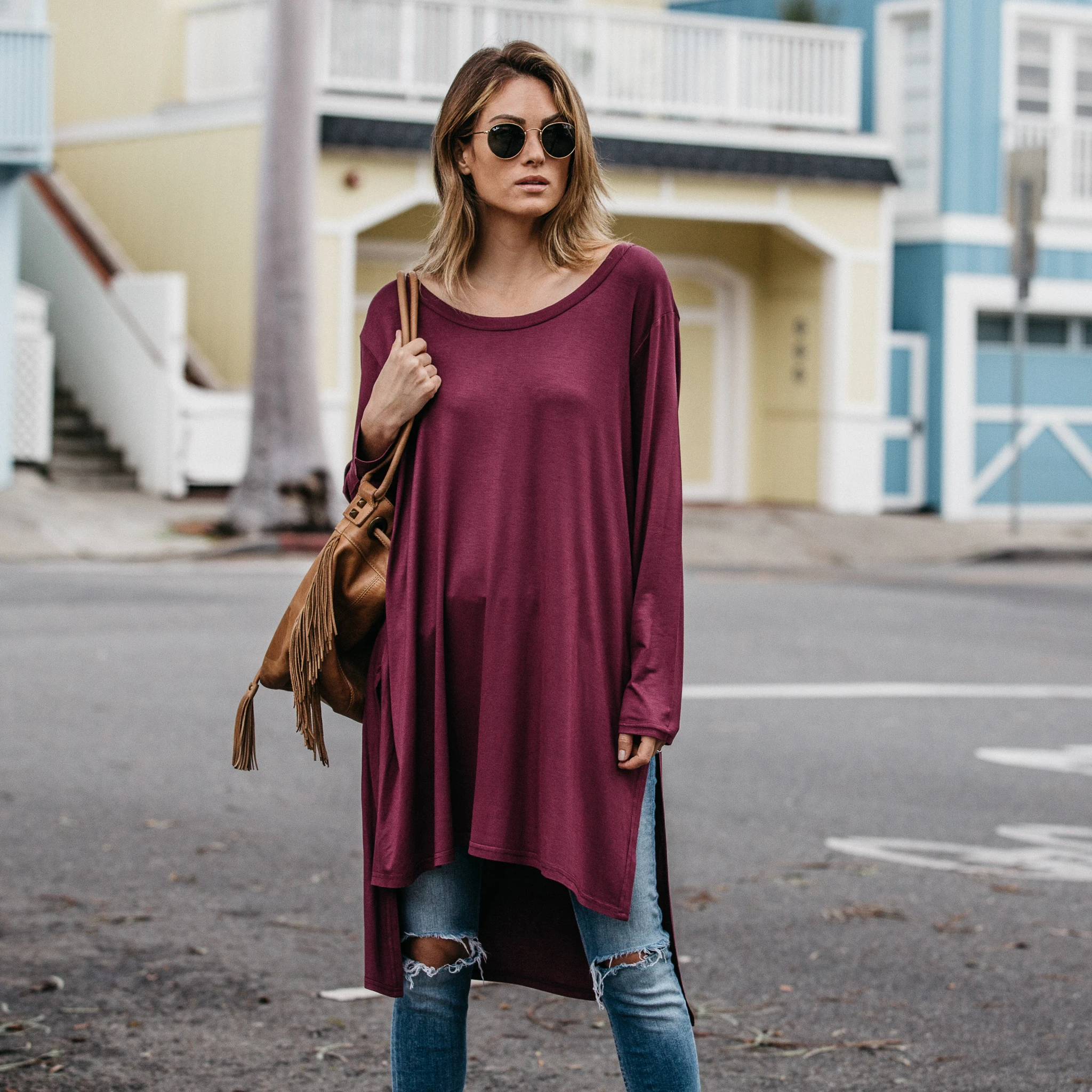 Loose Oversized Casual Everyday Shirt (4)