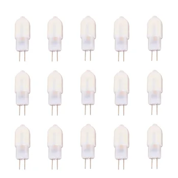 

15x LED G4 Lamp Bulb COB SMD AC /DC 12V 1.5W Warm White LED Lighting Lights replace Halogen G4 for Spotlight Chandelier