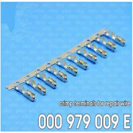 Free shipping ECU License Plate Lights Cruise Crimp Terminals (pins) For Repair Wire ForSkoda Seat 000979009E N 907 647 01 | Автомобили и