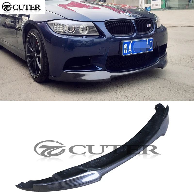 

E90 M3 V Style Carbon Fiber Front Lip Splitter Car Styling for BMW 3 Series E90 M3 2005-2011