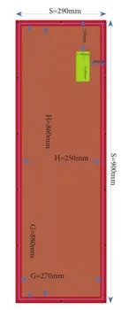

Silicone Rubber Heater 230v 800w, 900*290mm with 100k thermistor