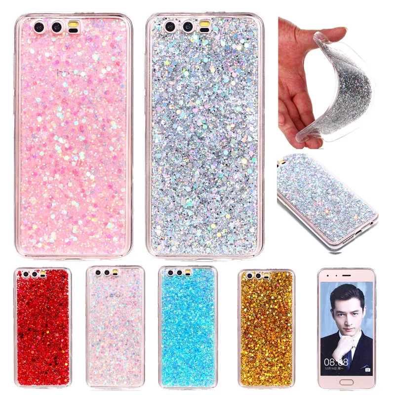 

SuliCase Huawei Honor 9 Honor9 Glitter Case Colored Shinning Silicone TPU Soft Back Cover Phone Case for Huawei Honor 9 Honor9