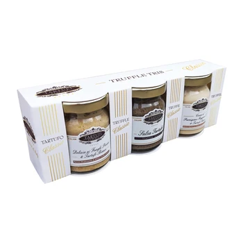 

Made in Italy Classic Truffle Tris with 3 different Truffle Sauce Jars - Tartufi Jimmy