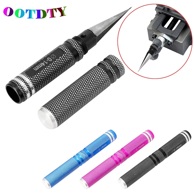 

OOTDTY Universal Stainless Steel 0-14mm Black Reaming Knife Drill Tool Edge Reamer Core Drill Bit
