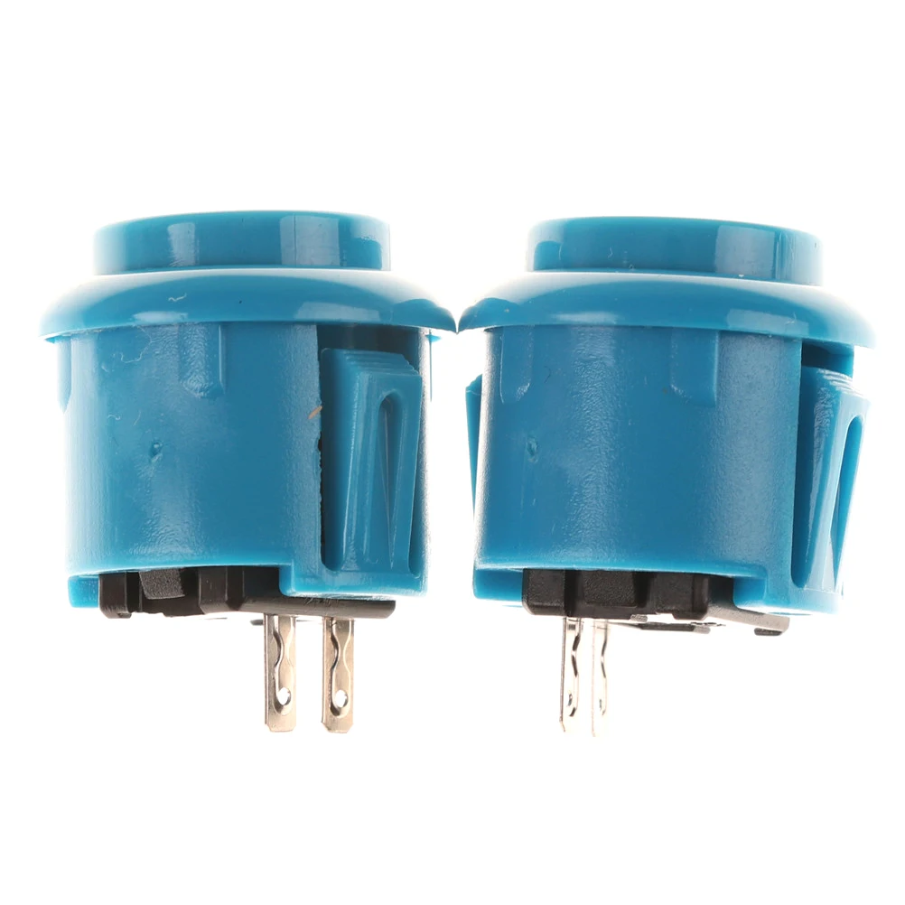 

2pcs 24mm Arcade Push Button Multi Color Arcade Push Button with microswitch SANWA Type Jamma Arcade Switch Buttons