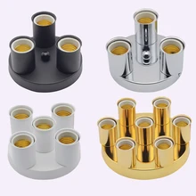 1/3/4/5/6/7/8 плафонами держатель E27 настенный светильник Спальня прихожей Гостиная лампы освещения аксессуары домашняя декорационная лампа