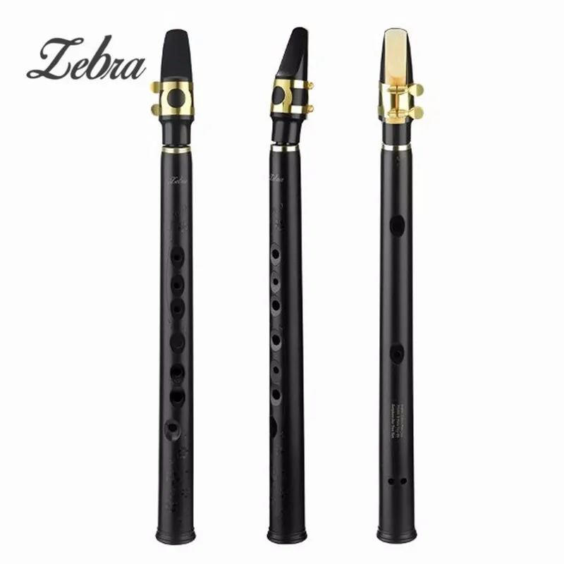 

Zebra 8 Holes Key-Bb Mini Mouthpiece Sax Alto Saxophone with Case Bag For Sax Mouthpiece Woodwind Musical Instruments Lover Gift