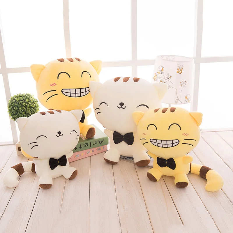 

30-45cm Creative Cat Plush Toy Animal Stuffed Plush Doll Cute Big Face Cat Doll Pliiow For Children Gril Brithday Gift
