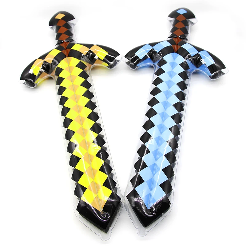 NEW High Quality Balloon Swords Perfect Minecraft Swords Diamond Balloons Sword Action Party Toy Christmas Gifts Kids Minecraft