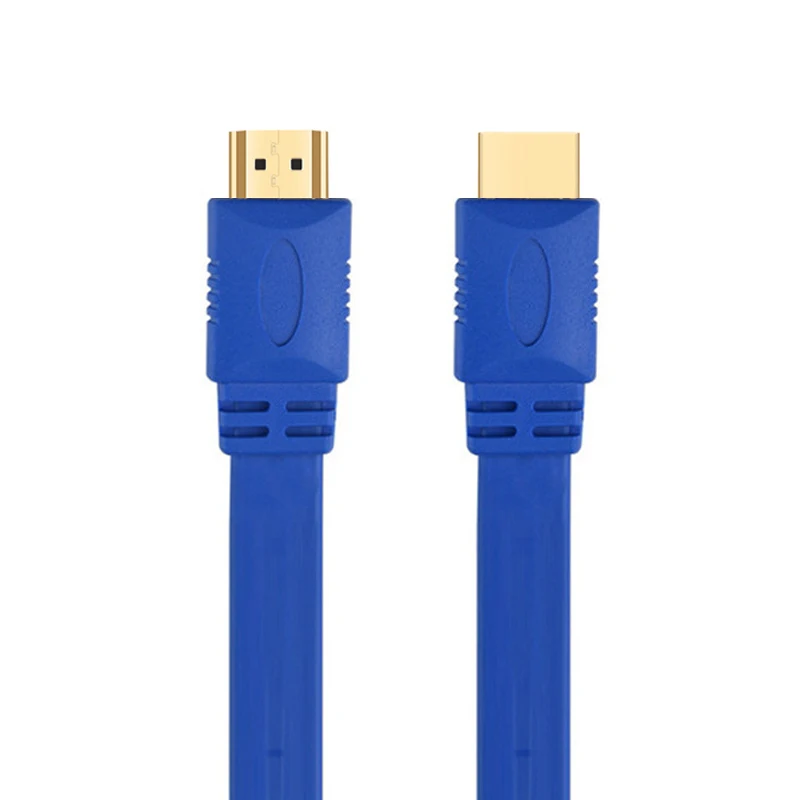 1,5 м, 3 м, 5 м, 10 м Высокоскоростной HDMI к MINI HDMI штекер Male-Male HDMI кабель 1,4 Версия 1080p 3D для планшетов DVD tv lcd ноутбук проект - Цвет: Синий