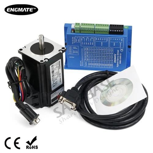 

Nema 23 Hybrid Servo Driver And 2N.m 76mm Closed Loop Stepper Motor CNC Kit