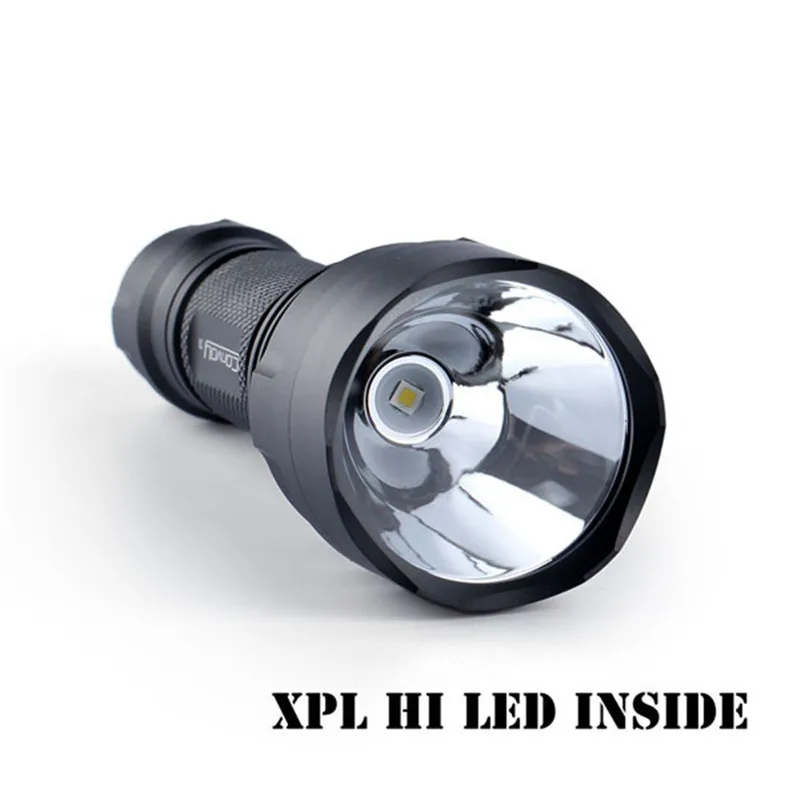 Convoy C8 XP-L HI 1000LM 7135*8 Integrated Head Long Range LED Flashlight Torch For Camping hiking Fishing