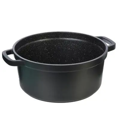  PAN CAST iron kitchen bar dining cookware Cutlery fryer cooker cooking frying stainless steel non-s - 1000004941159