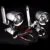Chrome Carena Montato Luci di Guida con Indicatori di direzione Fit Per Harley Touring Street Glide Road King 1997-2013