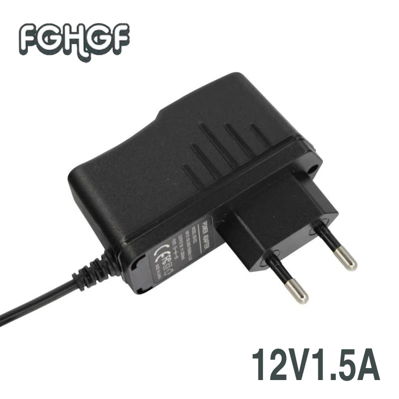 FGHGF DC 12V 1.5A Power Adaptor AC 100-240V 1500mA Universal Supply EU Plug With 4.0*1.7mm Connector FGHGF DC 12V 1.5A Power Adaptor AC 100-240V 1500mA Universal Supply EU Plug With 4.0*1.7mm Connector