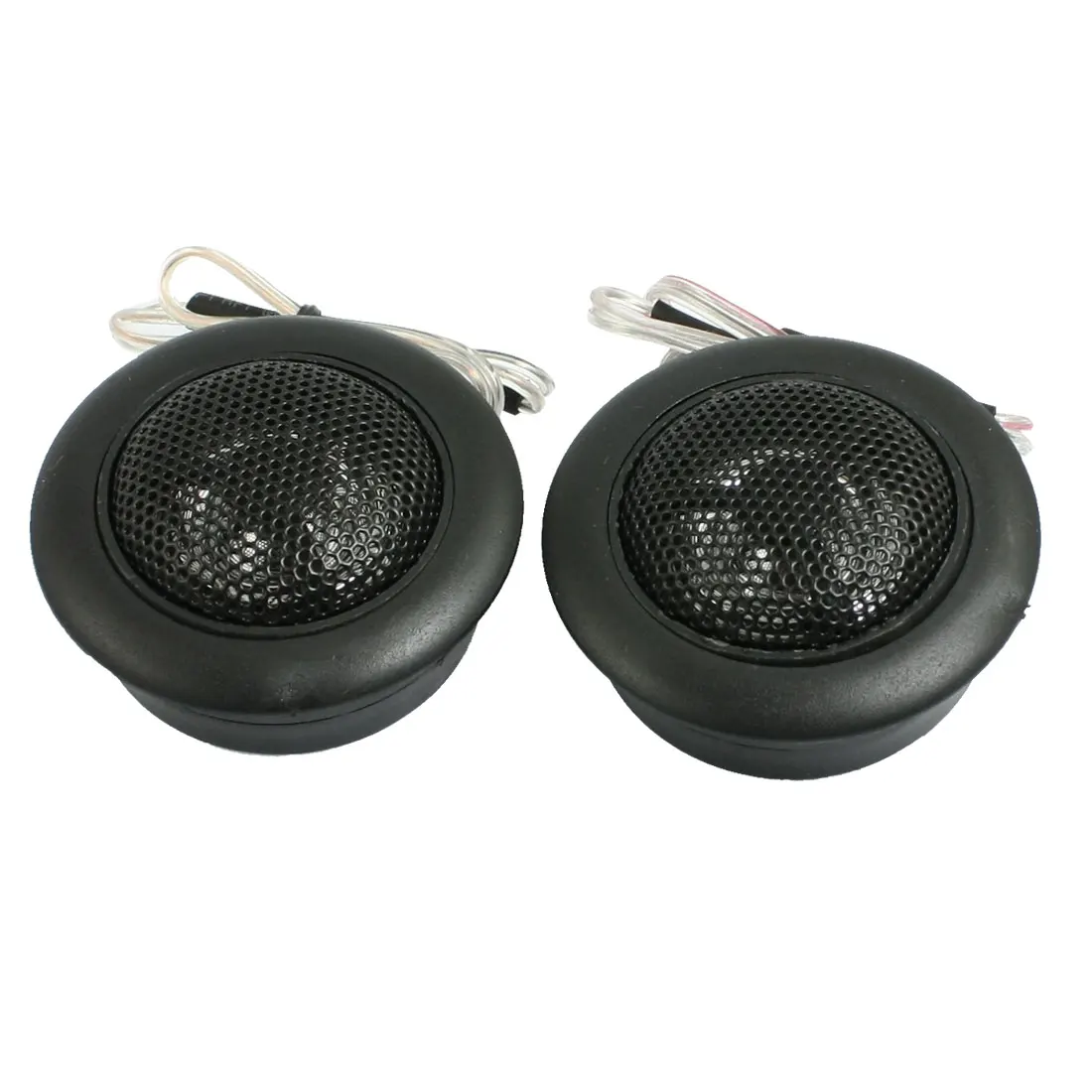 UXCELL Car Vehicle Flush Mount Dome Loud Speaker Tweeter Black 150W 2
