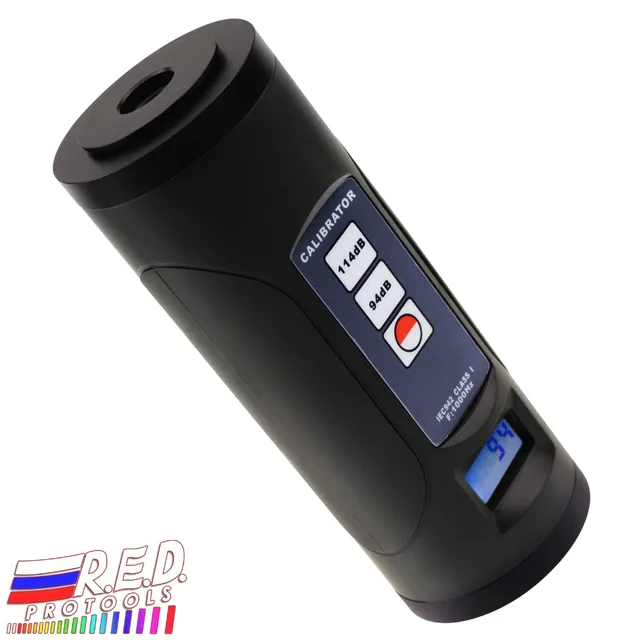 Digital Sound Level Meter Calibrator 94dB ; 114dB for 1/2 and 1 inch Microphone: A Professional Noise Decibel Calibration Tool