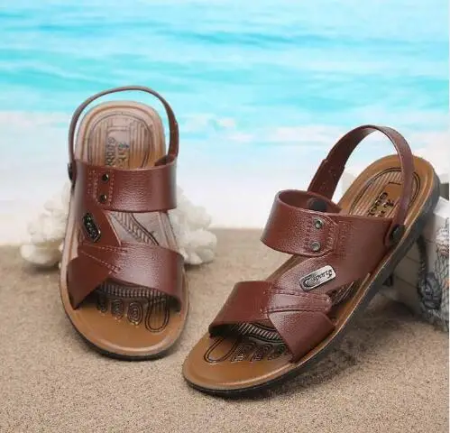 

2018 new summer men's sandals explosion models sandals cheap sandals wholesale men PVC sandals 40-44