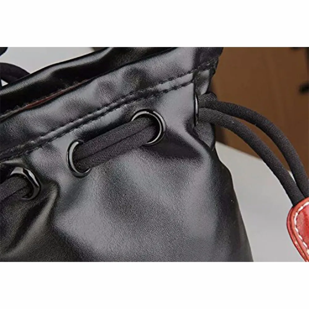 Soft Shockproof Protective Camera Lens Bag Pouch Cover for SONY Nikon Canon Fuji Olympus PU LENS Bag S/M/L/XL best camera bag