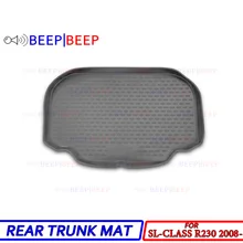 Для Mercedes Benz класс SL R230 2008 коврик для багажника сетка для предметов коврик лоток на коврике арабских цифр сетка для предметов сзади коврик для автомобиля украшения