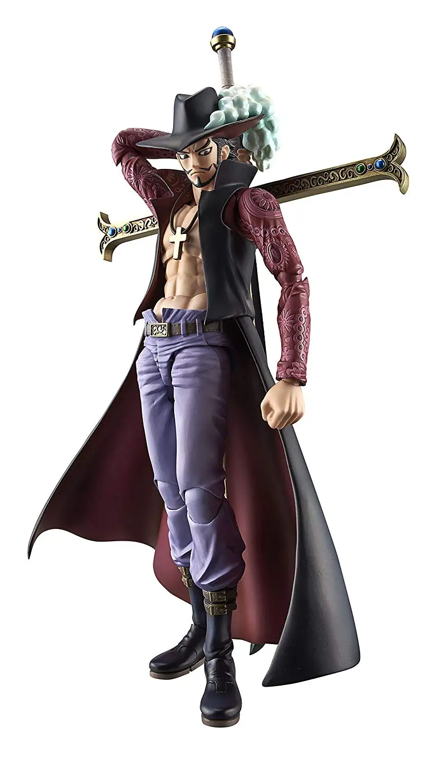 Оригинальный Megahouse одна штука Dracule Mihawk переменная экшн герой ПВХ фигурка модель