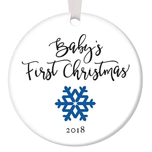 baby's first ornament 2018