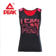 Пик Женская Баскетбол культуры с принтом букв без рукавов выполненные спортивный жилет