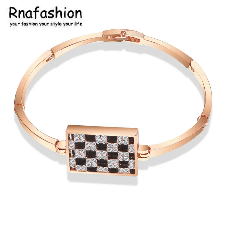 

RNAFASHION Silver Jewelry Female Simple Pendant Femme Accessories Bracelet & Bangle Popular Bracelet